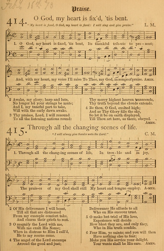 The Hymnal: with tunes old and new page 344
