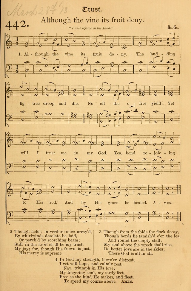 The Hymnal: with tunes old and new page 368