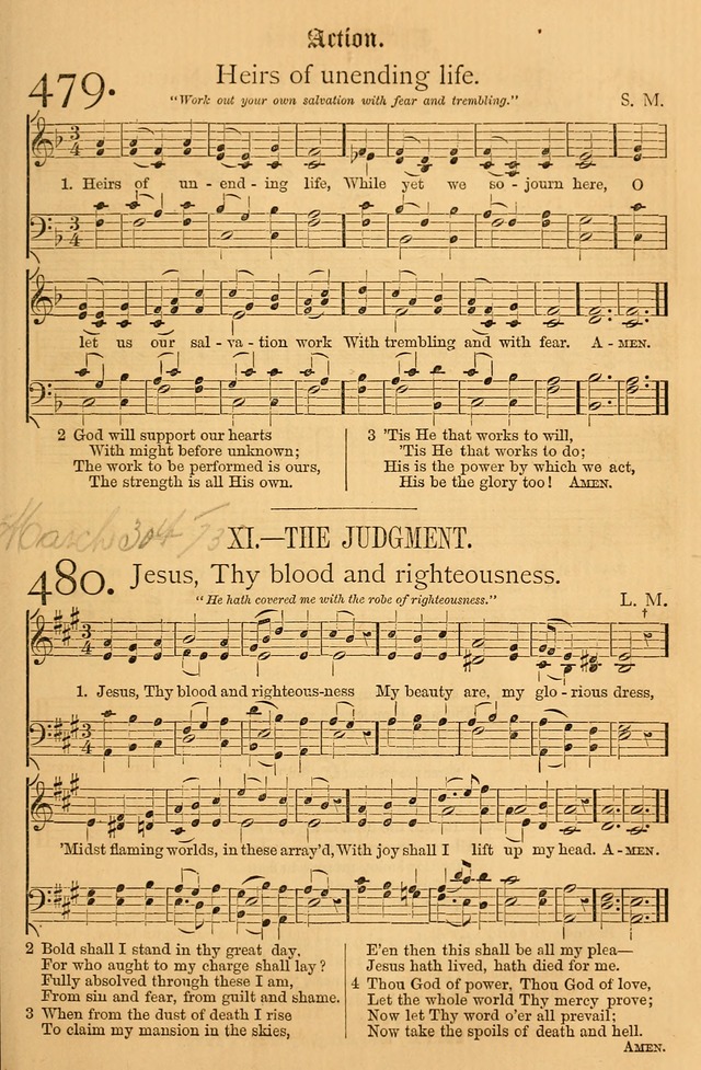 The Hymnal: with tunes old and new page 398