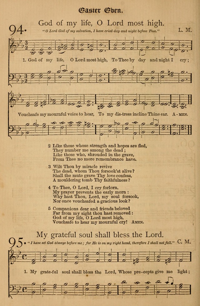 The Hymnal: with tunes old and new page 93