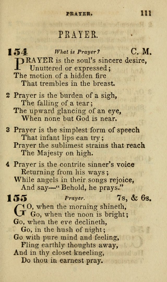 Hymns for Youth, Suitable to be Used in Sabbath and Parochial Schools page 122