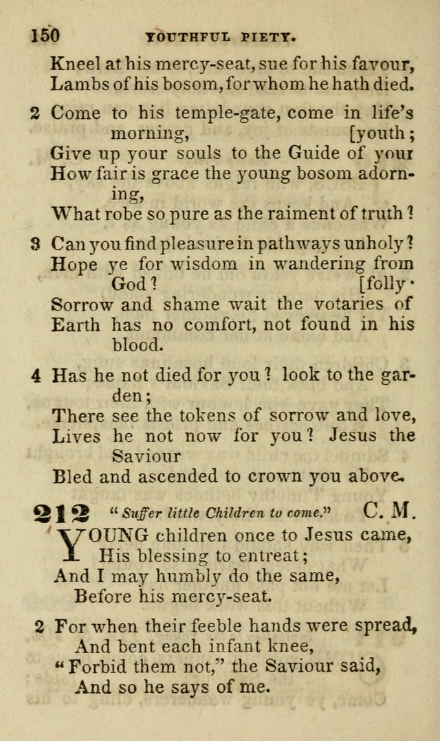 Hymns for Youth, Suitable to be Used in Sabbath and Parochial Schools page 161