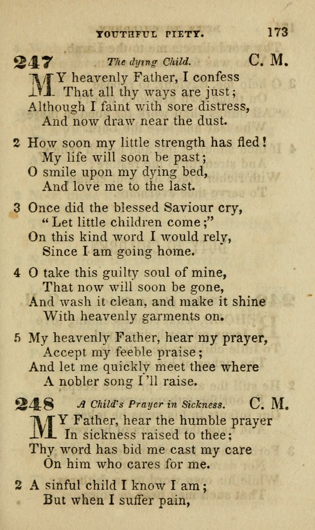 Hymns for Youth, Suitable to be Used in Sabbath and Parochial Schools page 184