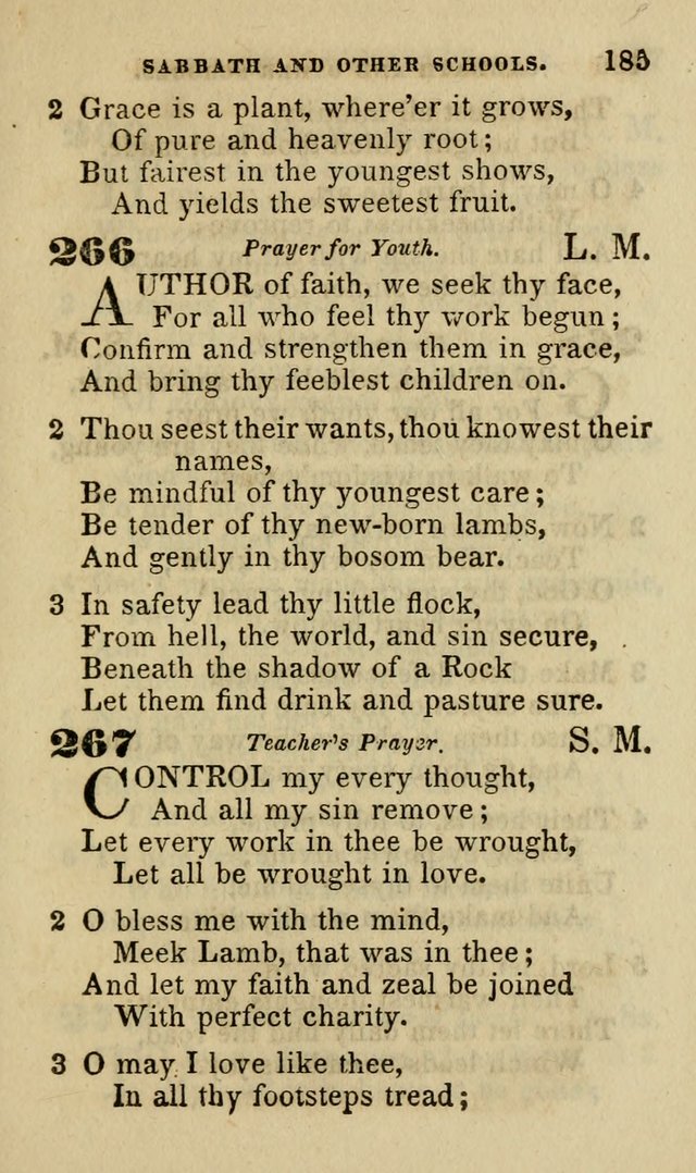 Hymns for Youth, Suitable to be Used in Sabbath and Parochial Schools page 196