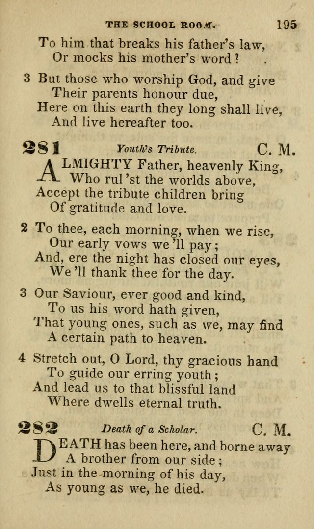 Hymns for Youth, Suitable to be Used in Sabbath and Parochial Schools page 206