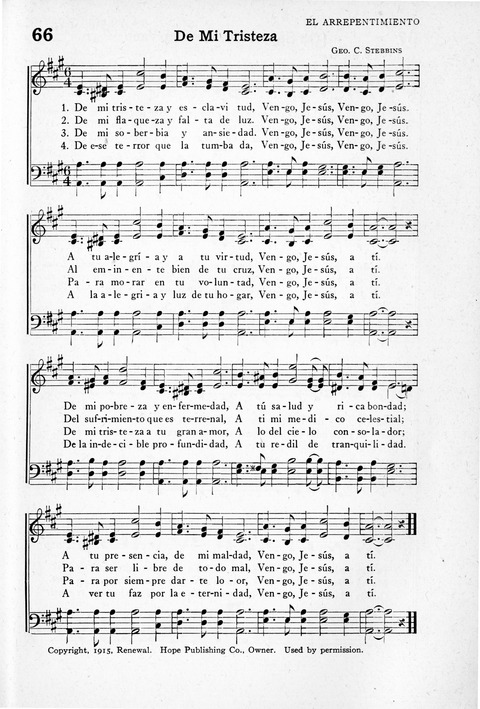 Himnos de la Vida Cristiana page 59