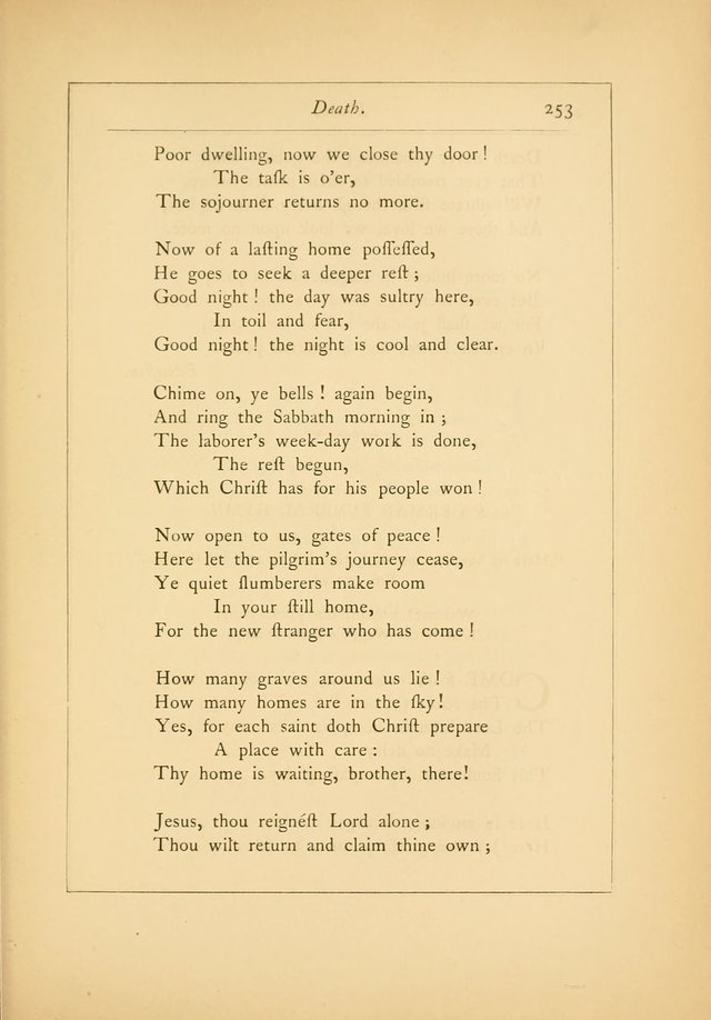 Hymns of the Ages: being selections from Wither, Cranshaw, Southwell, Habington, and other sources (2nd series) page 253