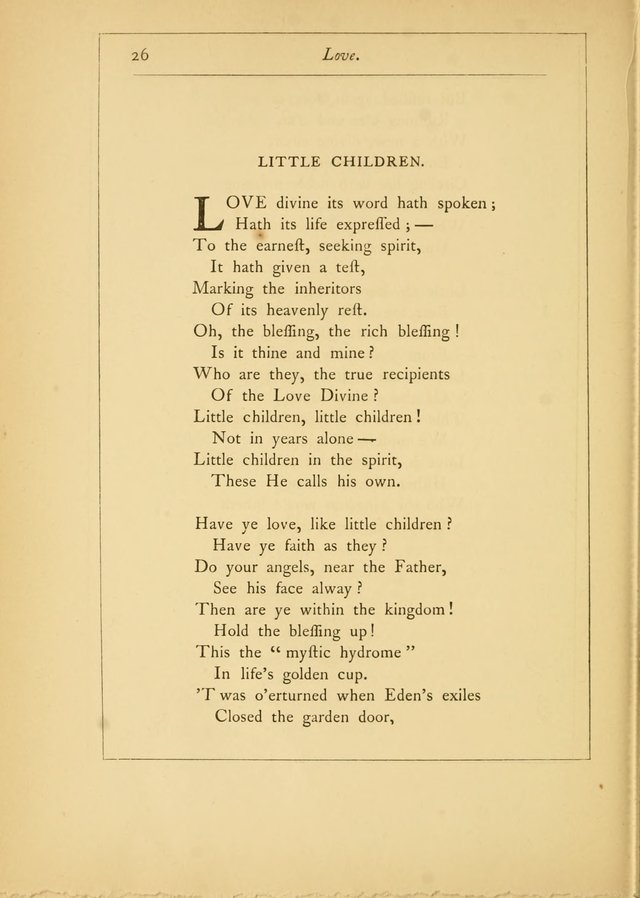 Hymns of the Ages: being selections from Wither, Cranshaw, Southwell, Habington, and other sources (2nd series) page 26