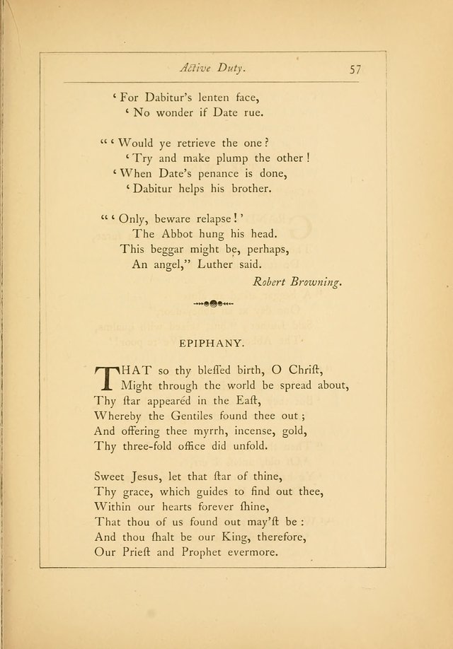 Hymns of the Ages: being selections from Wither, Cranshaw, Southwell, Habington, and other sources (2nd series) page 57
