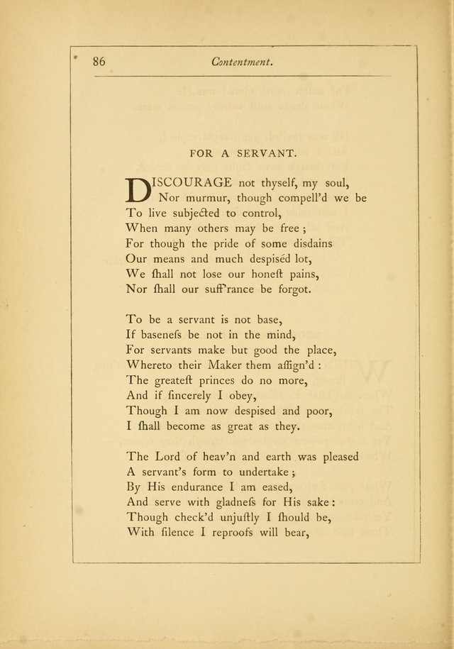 Hymns of the Ages: being selections from Wither, Cranshaw, Southwell, Habington, and other sources (2nd series) page 86