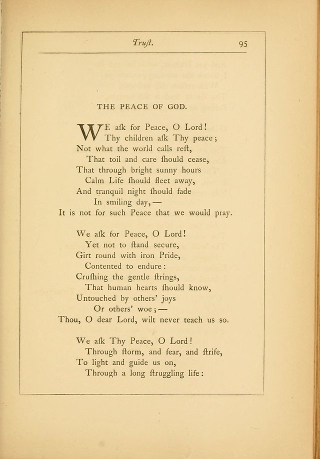Hymns of the Ages: being selections from Wither, Cranshaw, Southwell, Habington, and other sources (2nd series) page 95