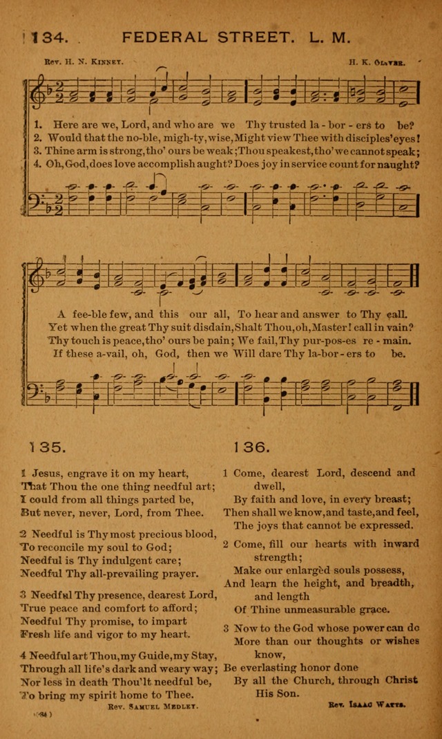 Y.P.S.C.E. Hymns of Christian Endeavor page 84