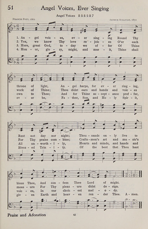 Hymns of the Christian Life page 41