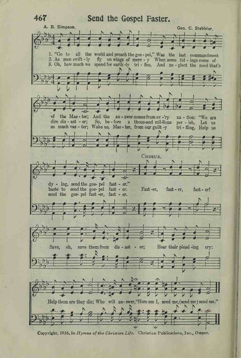 Hymns of the Christian Life page 408