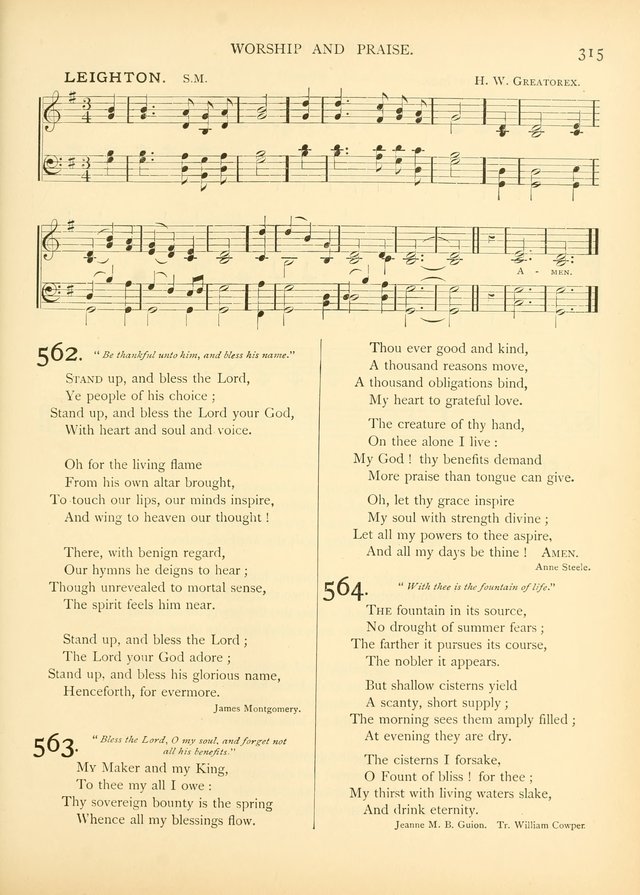 Hymns of the Church Universal page 330