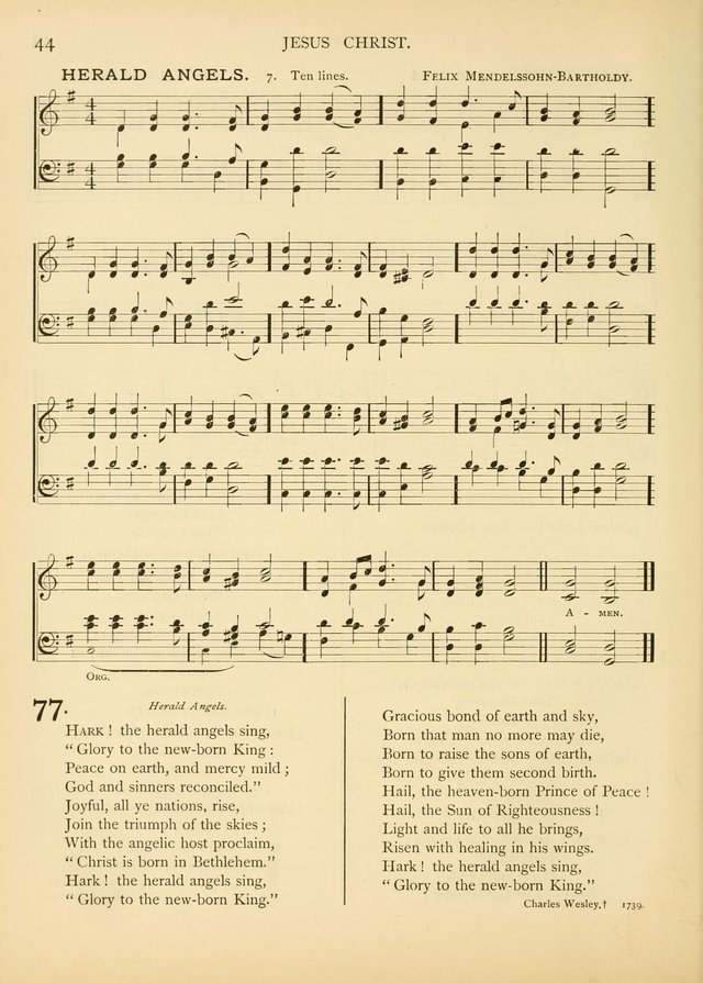 Hymns of the Church Universal page 59