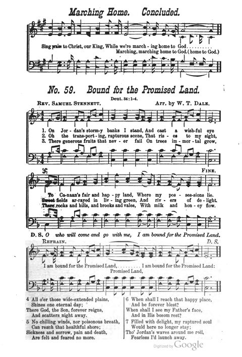 The Harp of Glory: The Best Old Hymns, the Best New Hymns, the cream of song for all religious work and workship (With supplement) page 59