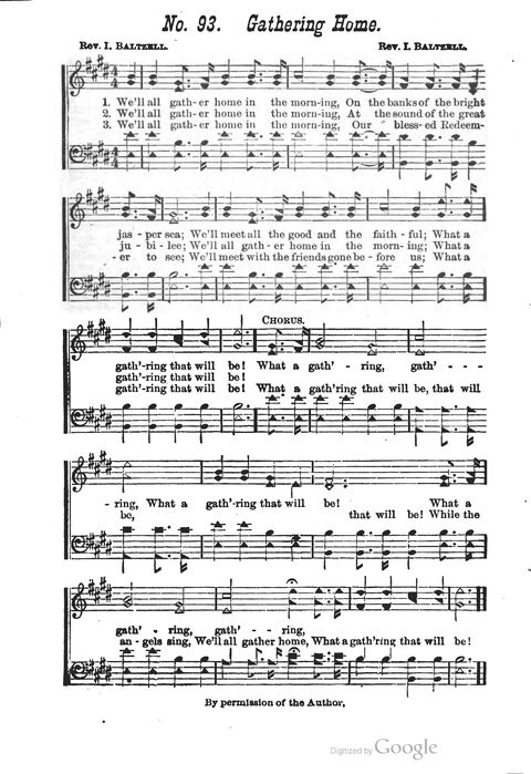 The Harp of Glory: The Best Old Hymns, the Best New Hymns, the cream of song for all religious work and workship (With supplement) page 93