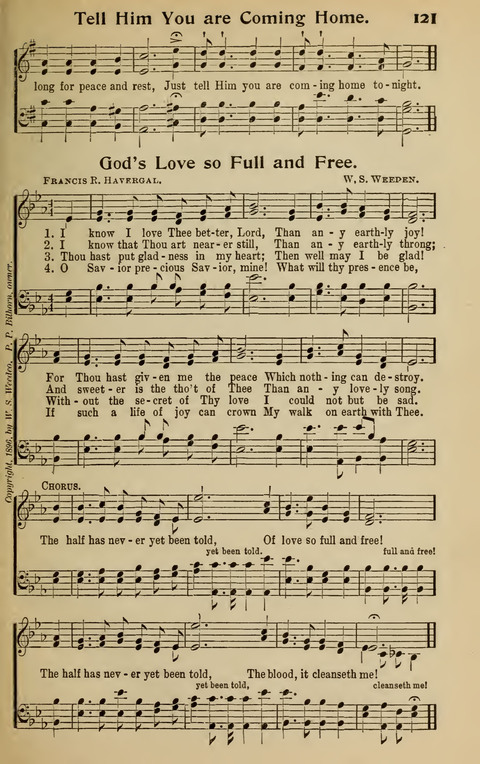 Hymns of His Grace: No. 1 page 119