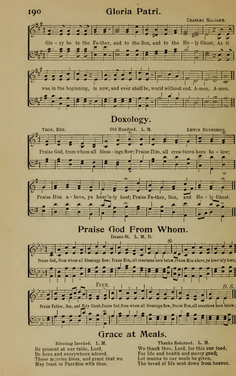 Hymns of His Grace: No. 1 page 188