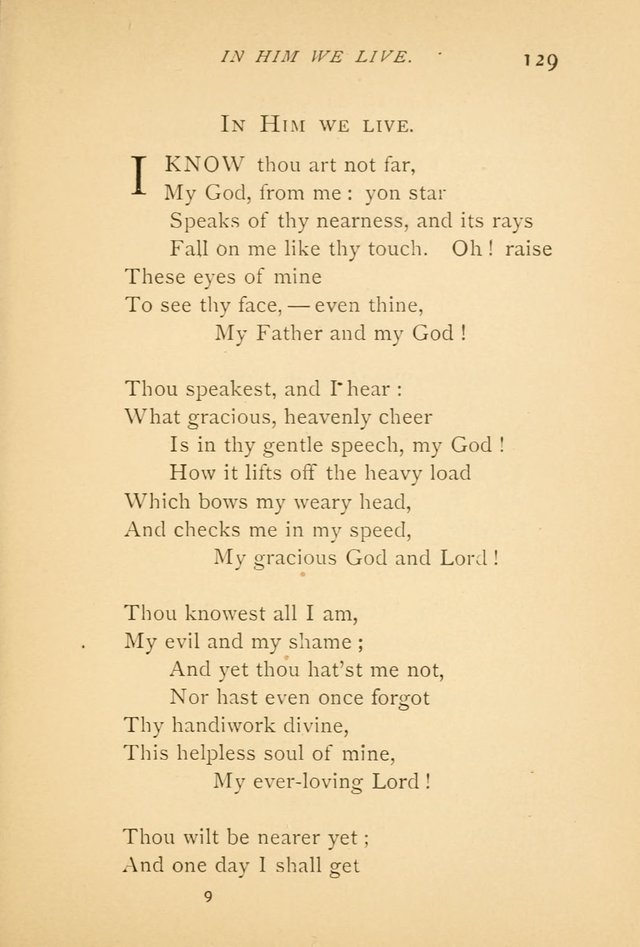 Hymns of the Higher Life page 133