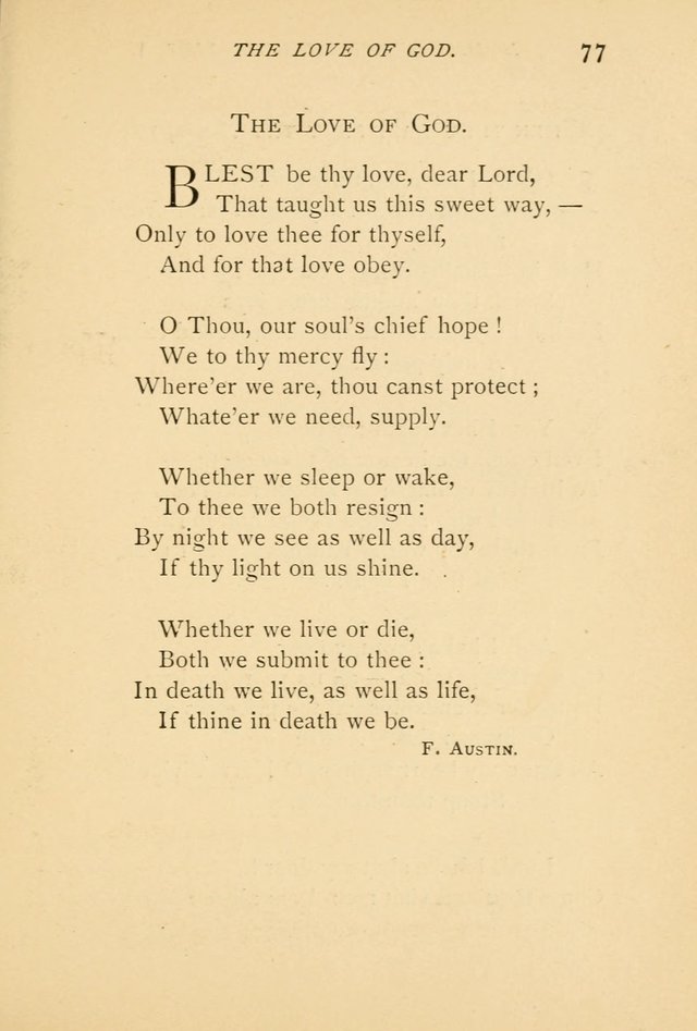 Hymns of the Higher Life page 77