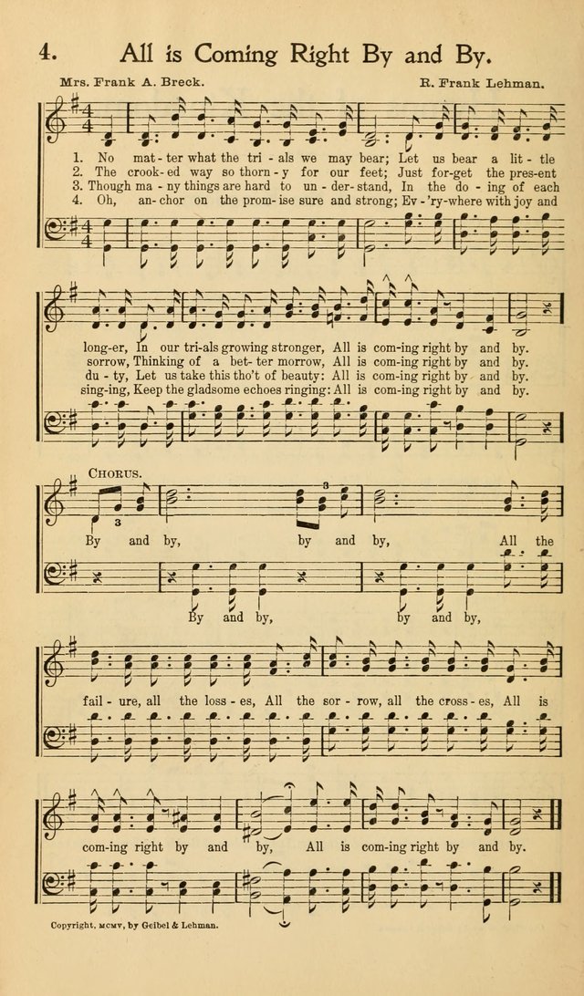 Hymns of the Kingdom: for use in religious meetings page 4