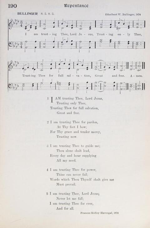 Hymns of the Kingdom of God page 191