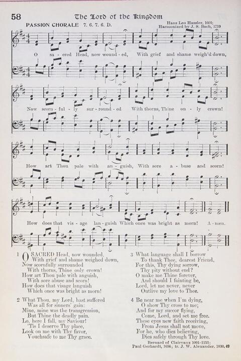 Hymns of the Kingdom of God page 58