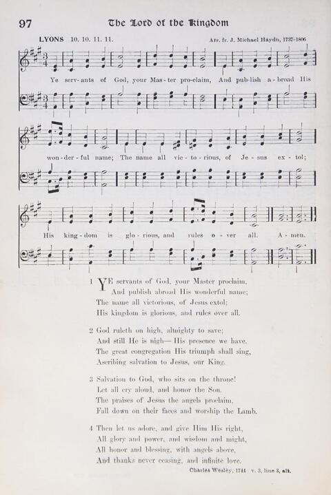Hymns of the Kingdom of God page 96
