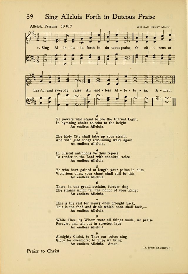 Hymns of the Living Church page 103