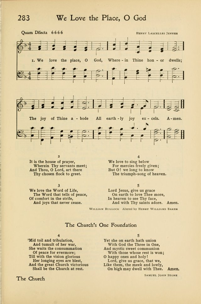 Hymns of the Living Church page 308