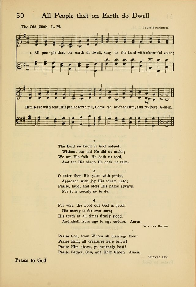Hymns of the Living Church page 58