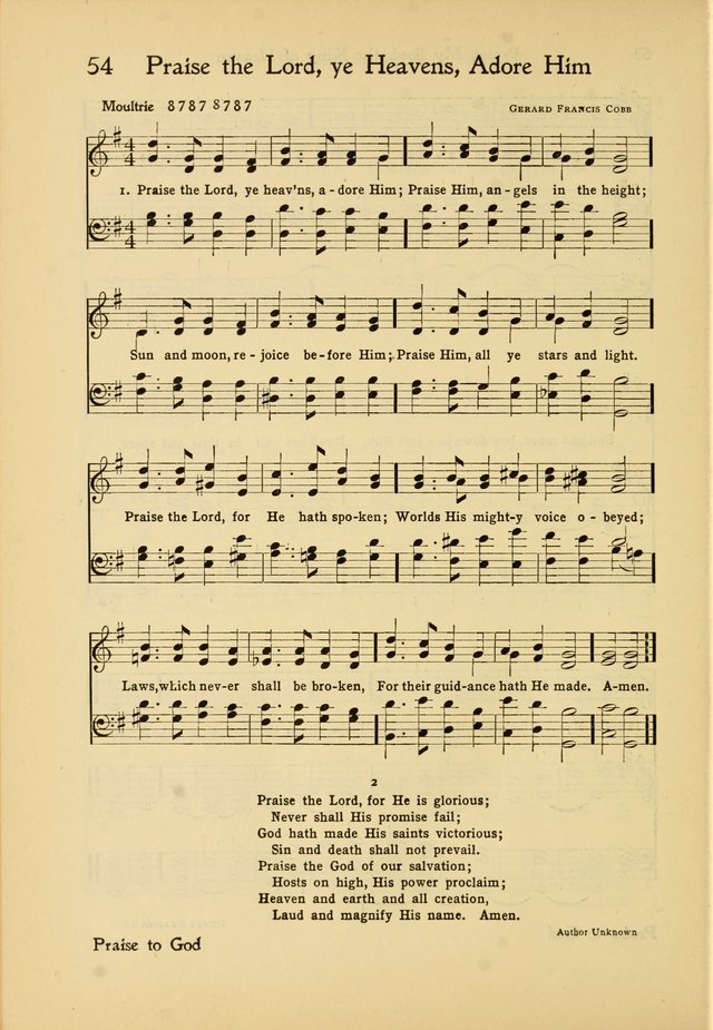 Hymns of the Living Church page 65