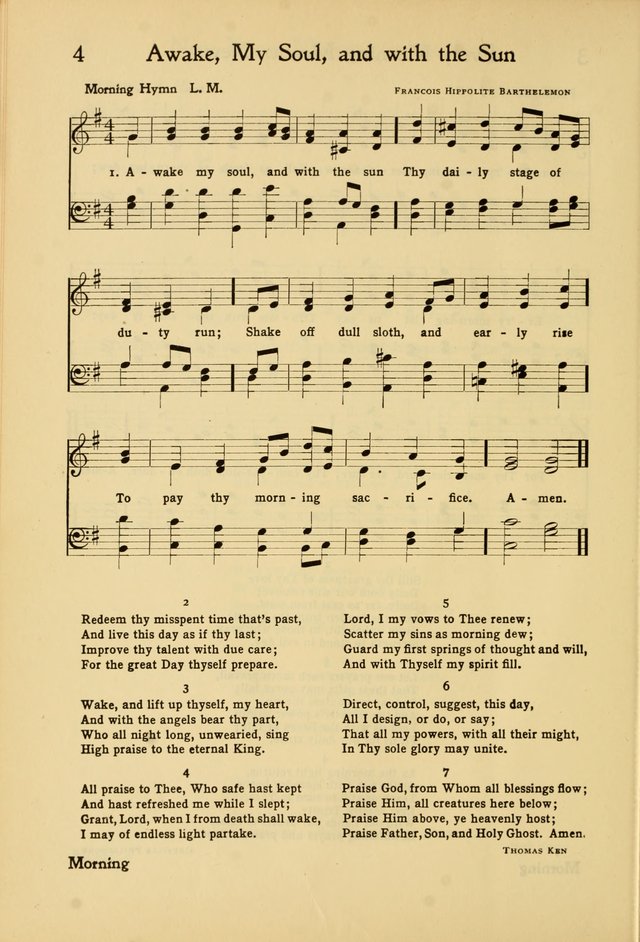 Hymns of the Living Church page 7