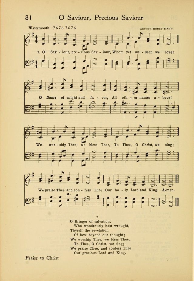 Hymns of the Living Church page 95