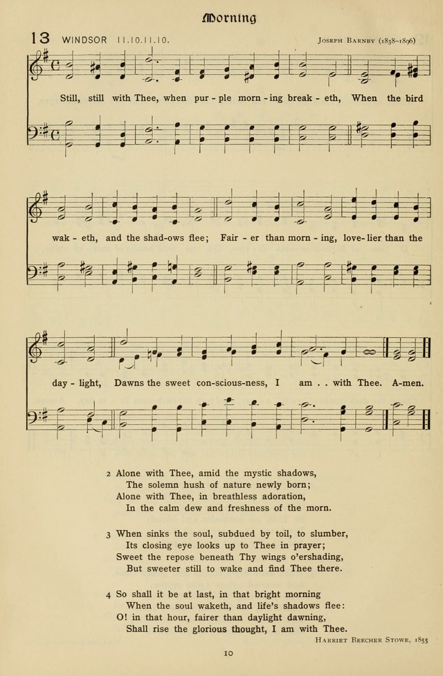 The Hymnal of Praise page 11