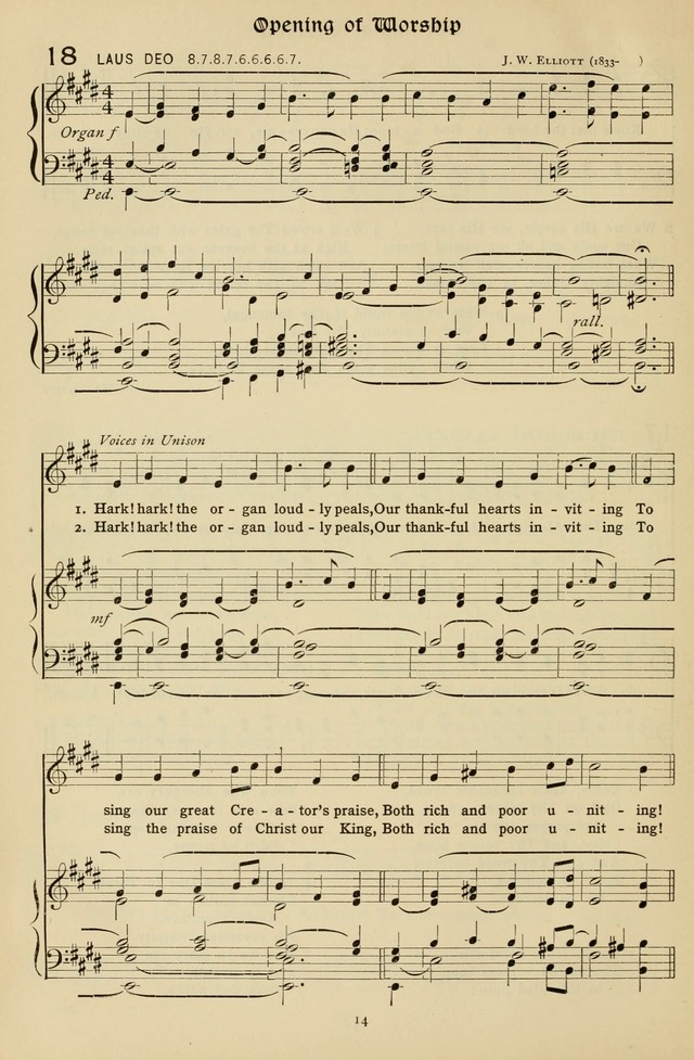 The Hymnal of Praise page 15