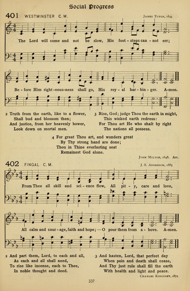 The Hymnal of Praise page 338