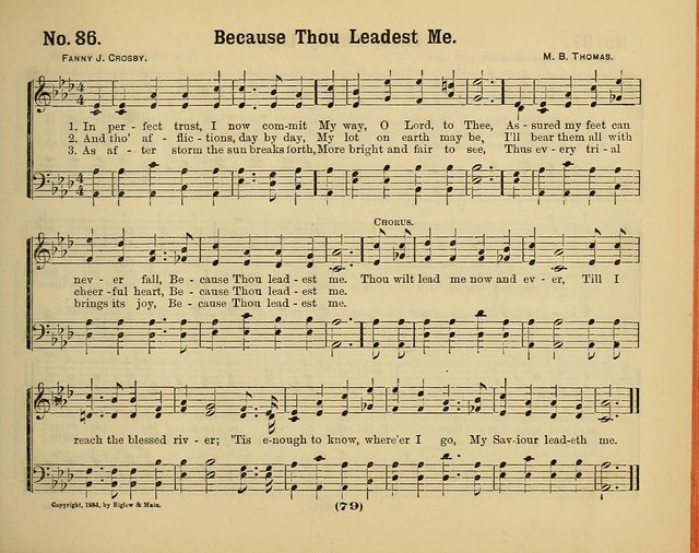 Hymns of Praise with Tunes: selected for use in Sunday school, prayer meeting, and home circle page 79