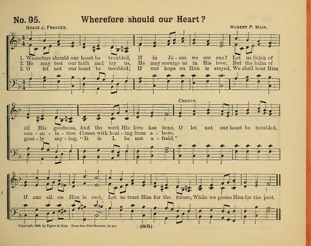 Hymns of Praise with Tunes: selected for use in Sunday school, prayer meeting, and home circle page 85