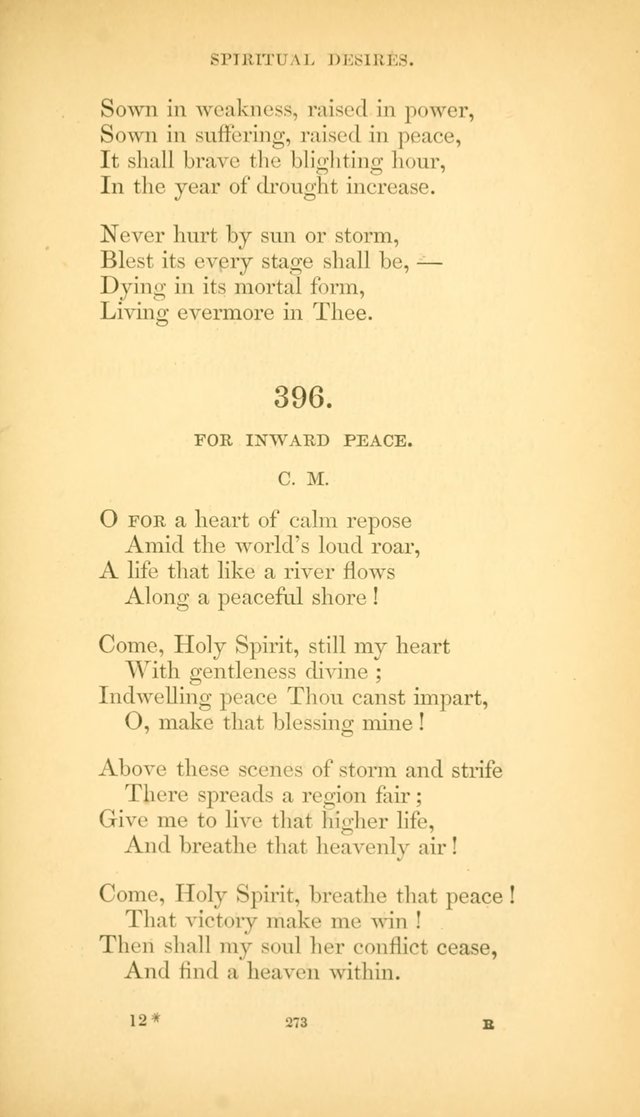Hymns of the Spirit page 281