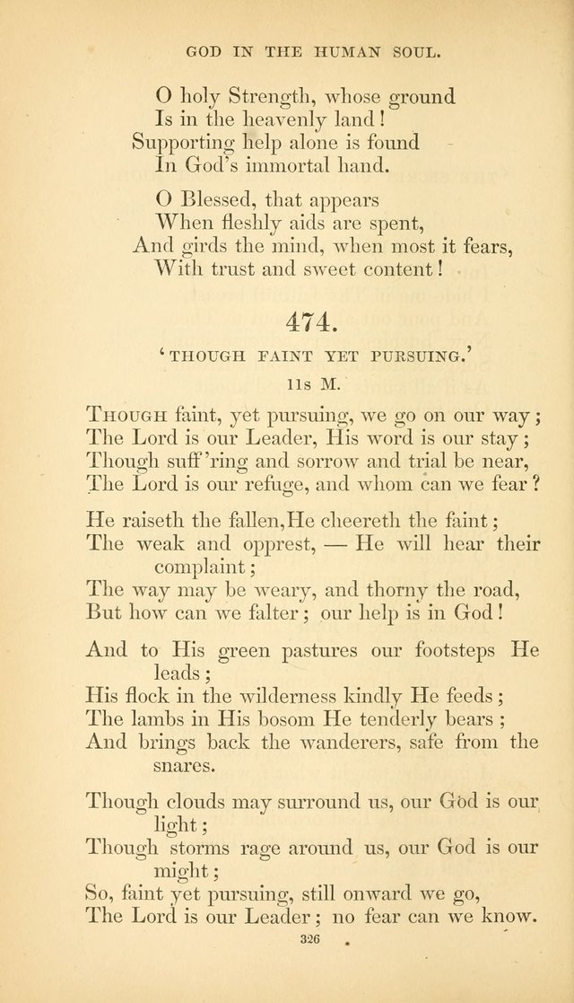 Hymns of the Spirit page 334