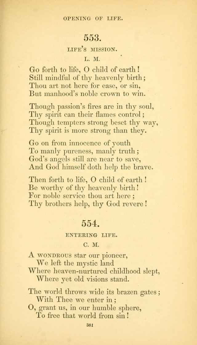 Hymns of the Spirit page 389