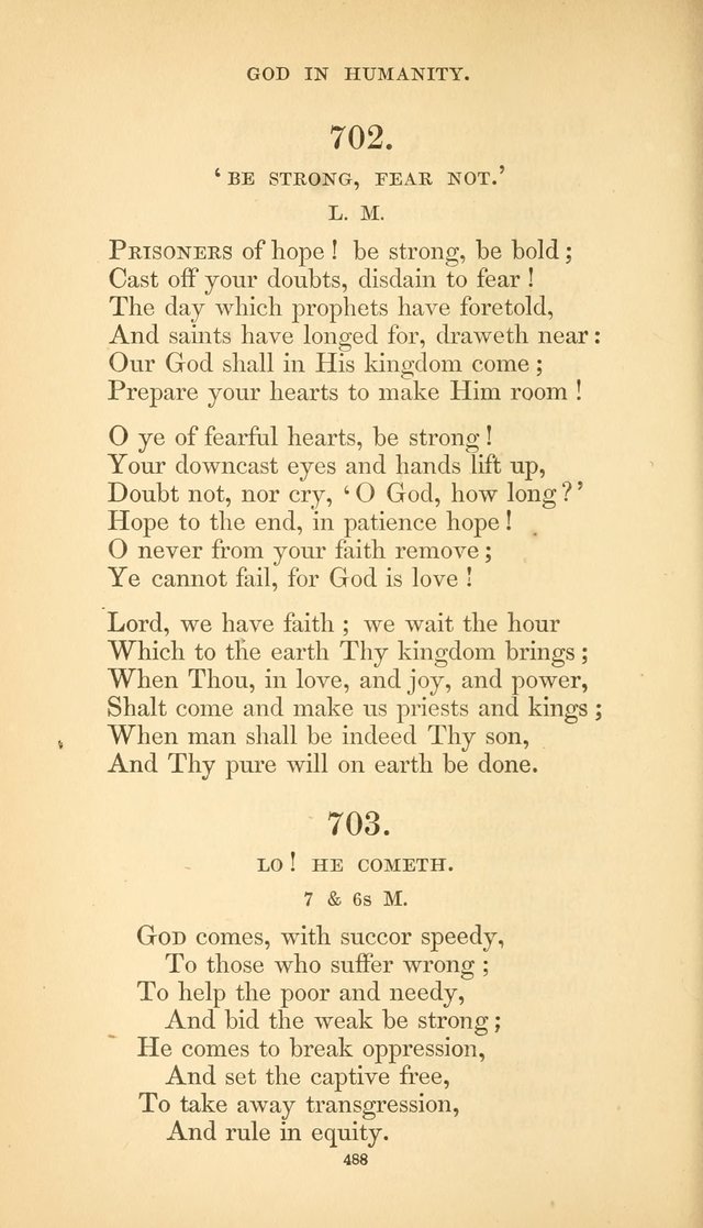 Hymns of the Spirit page 496