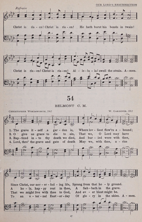 Hymns of the United Church page 47