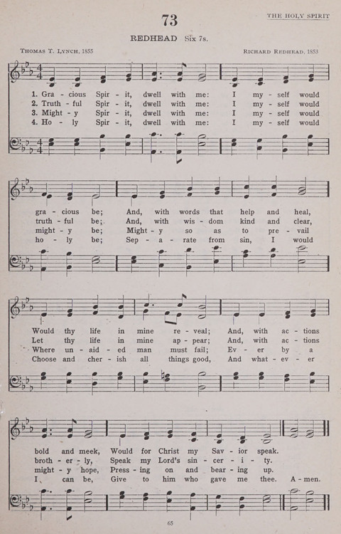 Hymns of the United Church page 65