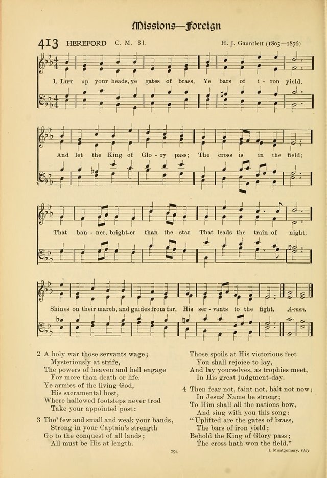 Hymns of Worship and Service page 294