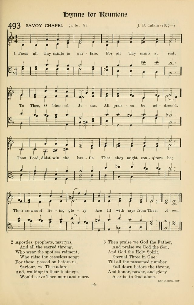 Hymns of Worship and Service page 361