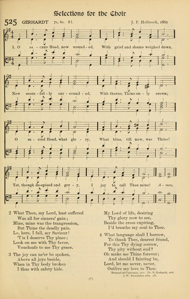 Hymns of Worship and Service page 383